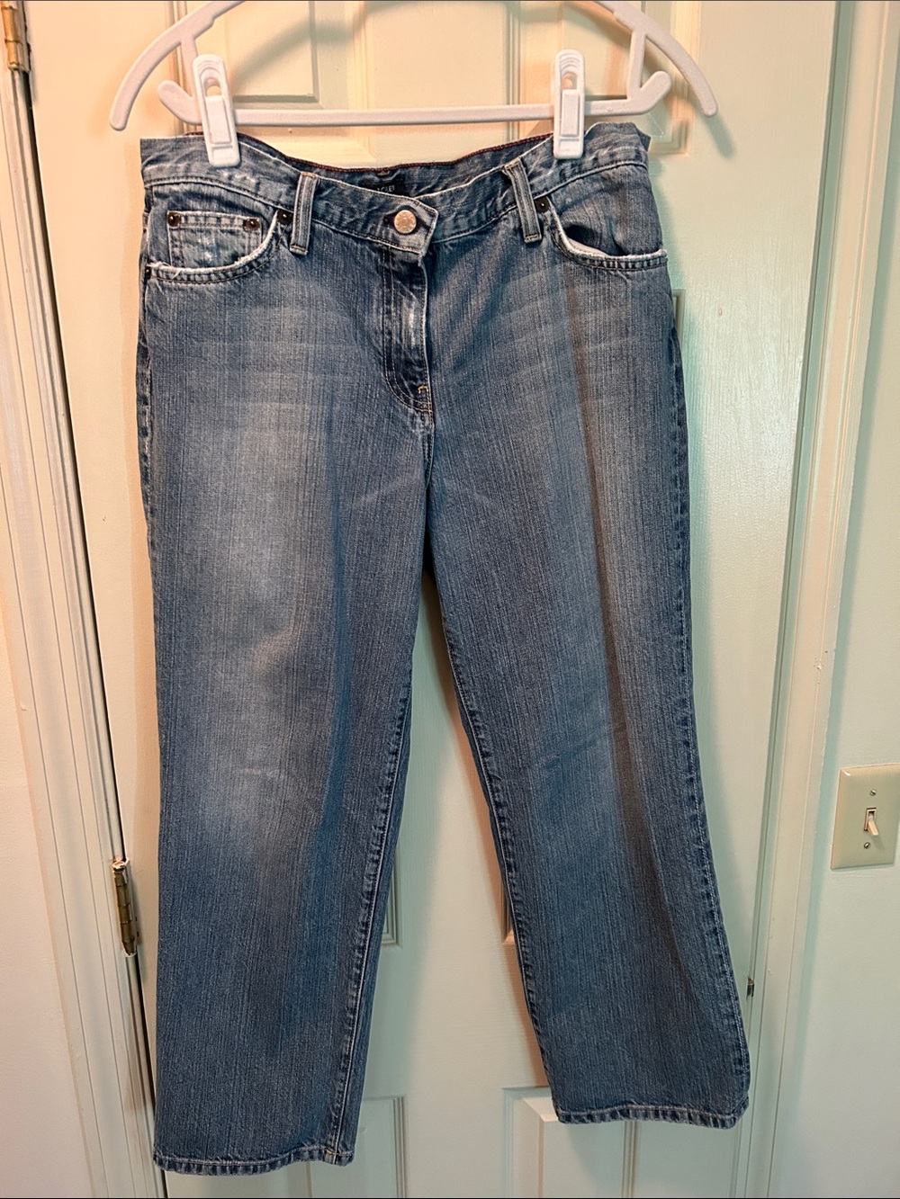 J.Crew Cropped Classic Women's Blue Jeans